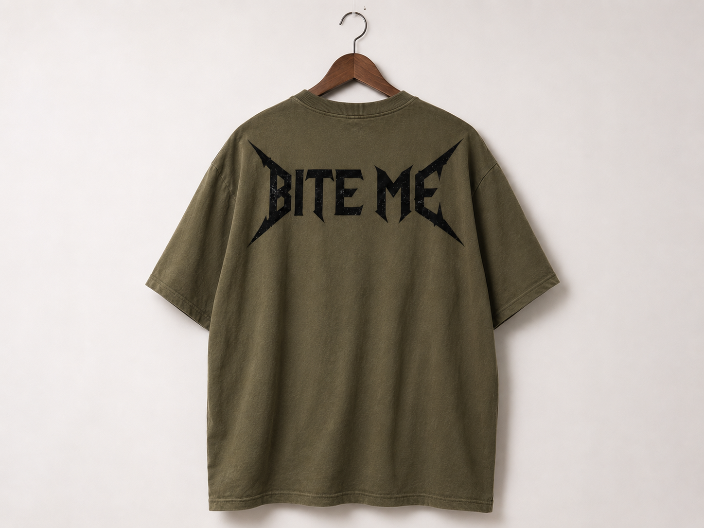 Bite Me Zombie Tee | Grunge Streetwear Graphic Shirt | Dark Aesthetic Oversized