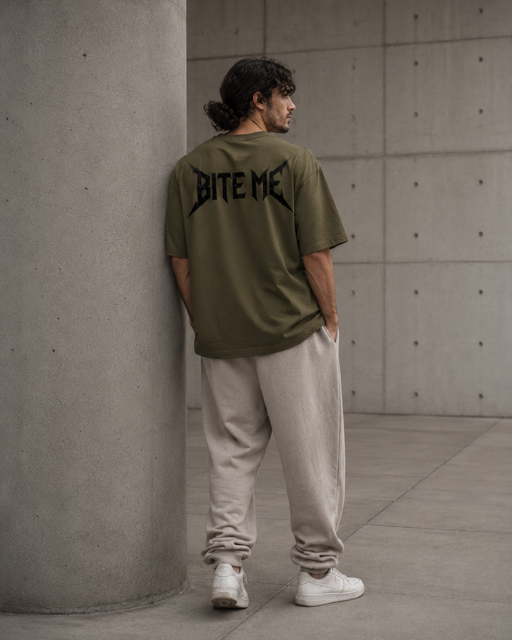 Bite Me Zombie Tee | Grunge Streetwear Graphic Shirt | Dark Aesthetic Oversized