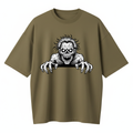 Bite Me Zombie Tee | Grunge Streetwear Graphic Shirt | Dark Aesthetic Oversized